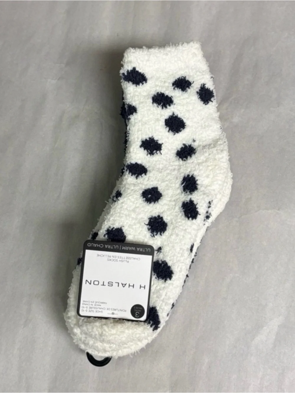 New Halston Socks Women’s 3 Pair Ultra Warm Fuzzy Cozy Plush Socks Casual Soft